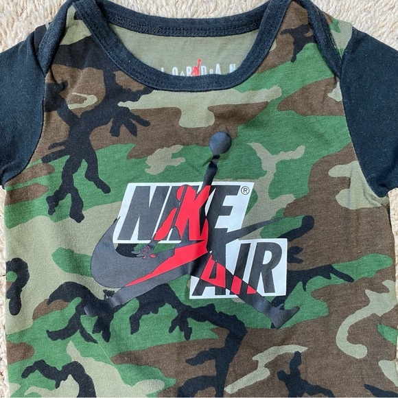 2 Nike Air Jordan Onesies, Size 6-9 Months - Picture 2 of 9